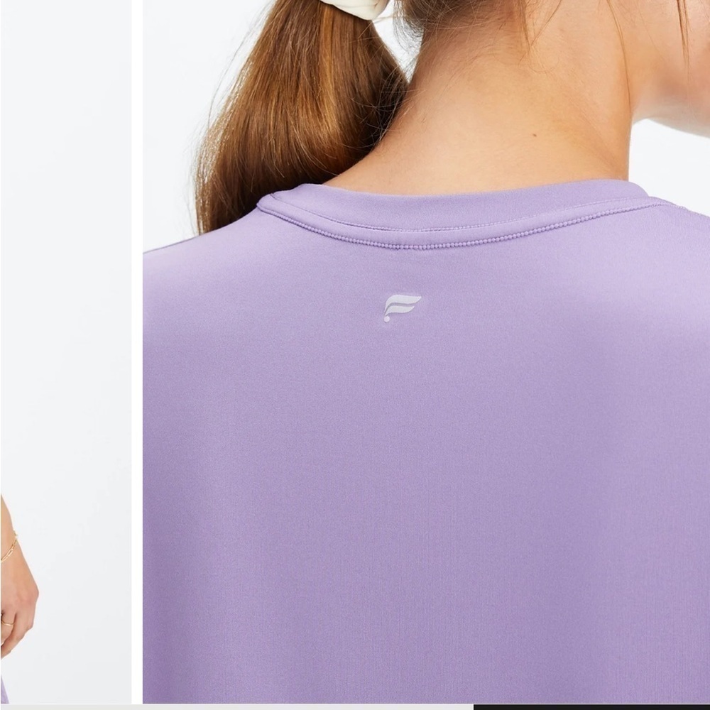 EUC Fabletics Dry Flex Tee Violetta Size XXL - Picture 3 of 9